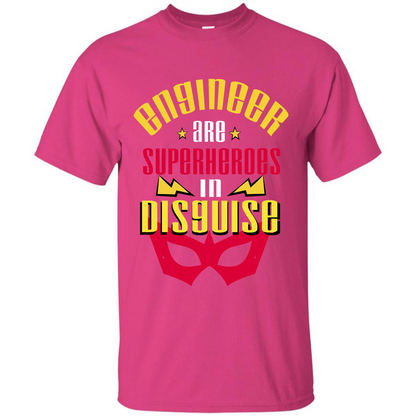Engineer T-shirt Engineer Are Superheroes In Disguise Heliconia