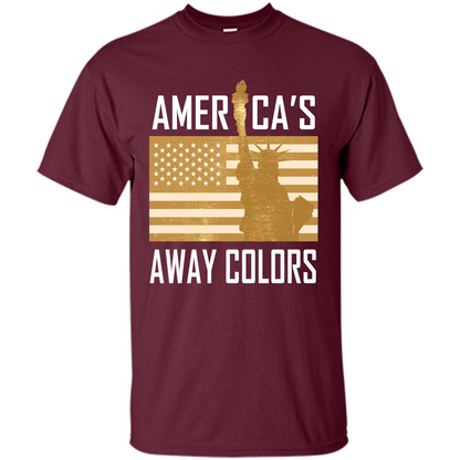 America's Away Colors T-shirt Maroon
