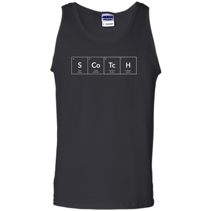 Scotch Periodic Table of Elements T-shirt Black