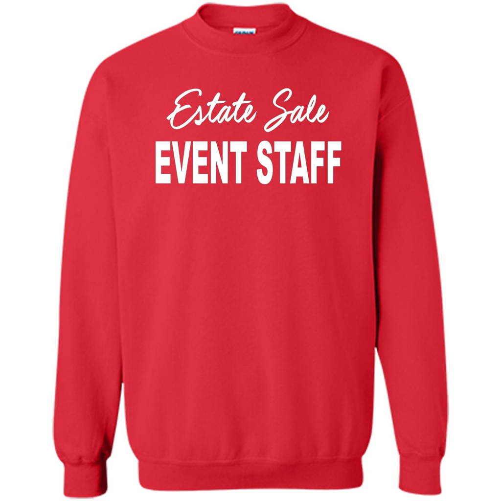 Estate Sale Event Staff T-shirt - Estate Sale T-shirts Red