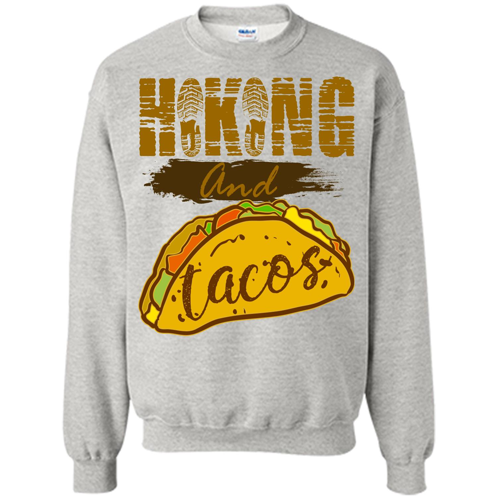 Hiking And Tacos T-shirt Ash