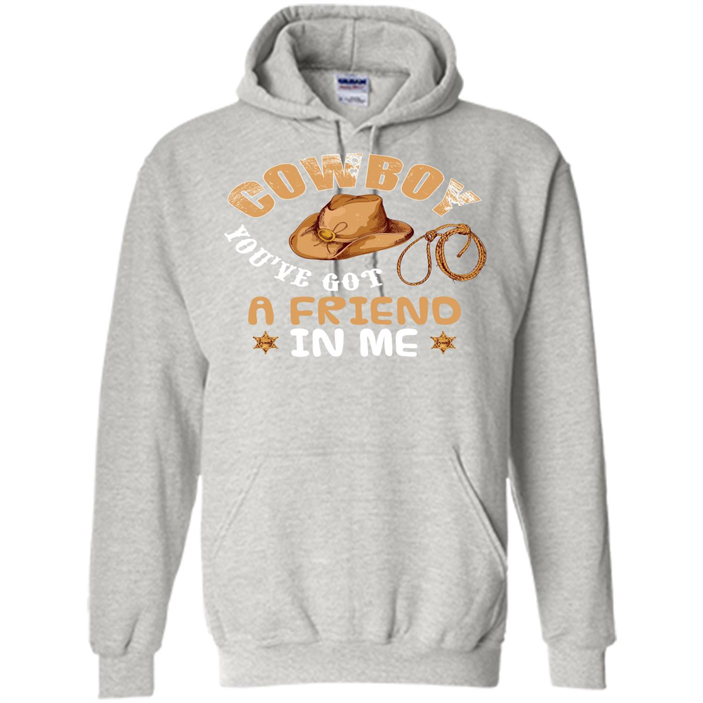 Cowboy You've Got a Friend in Me T-shirt Ash