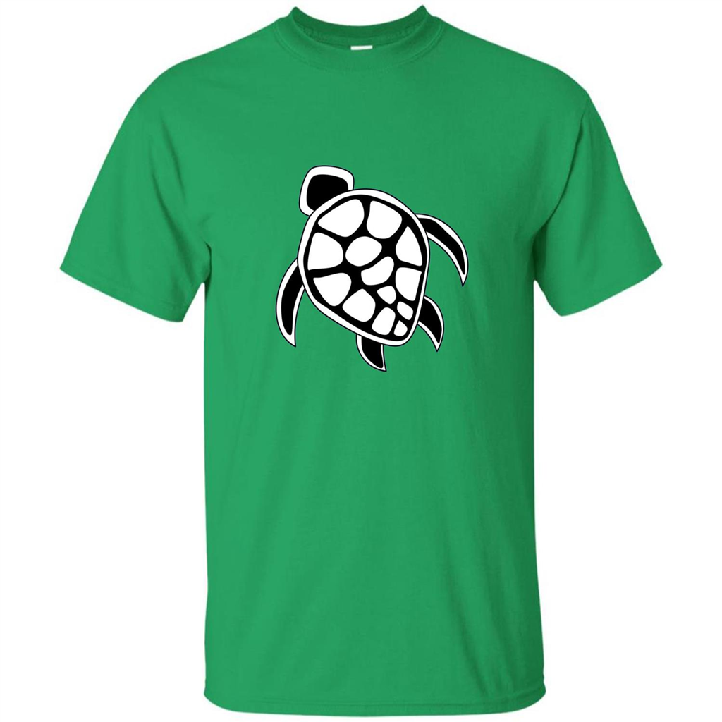 Save the Sea Turtles T-shirt Irish Green