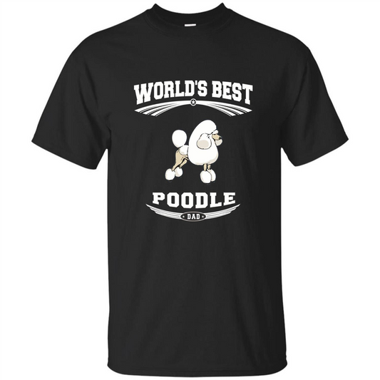 World's Best Poodle Dog T-shirt Royal