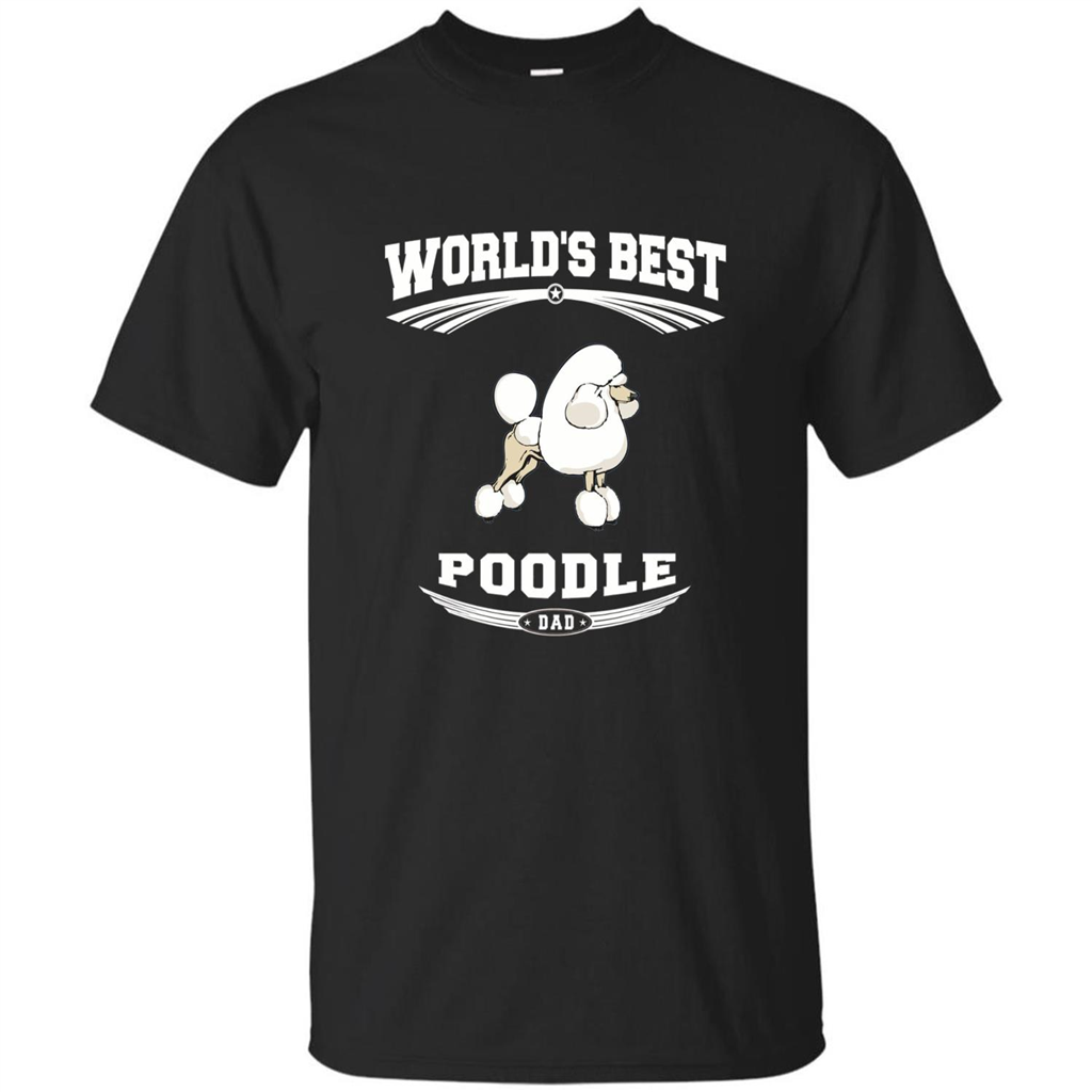 World's Best Poodle Dog T-shirt