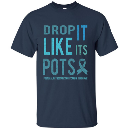 Drop It Like Its POTS T-shirt Navy