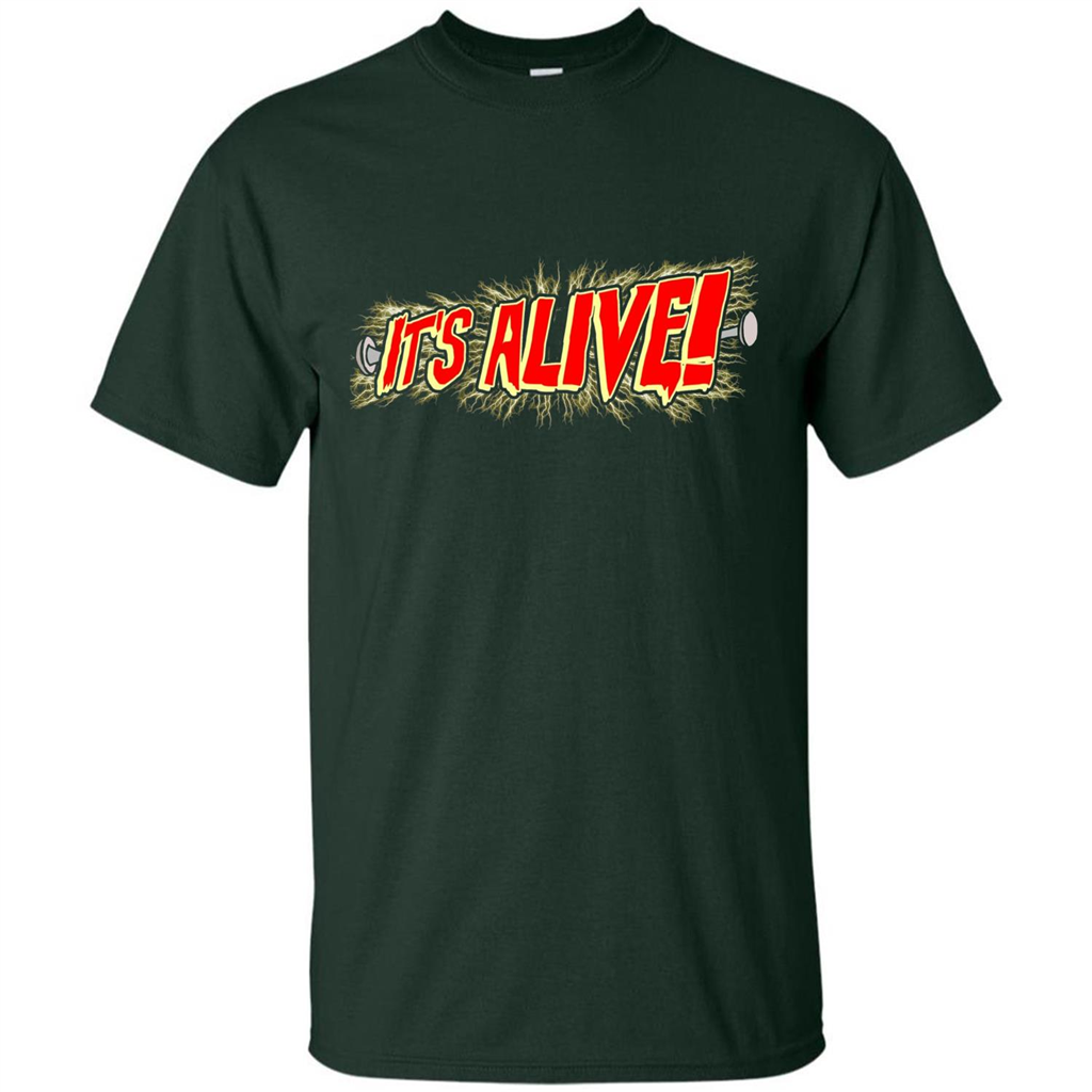 It's Alive Frankenstein T-shirt Forest Green