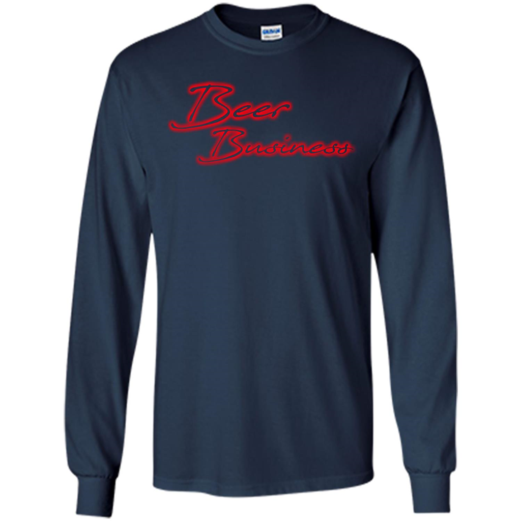 Beer T-shirt Beer Business Navy