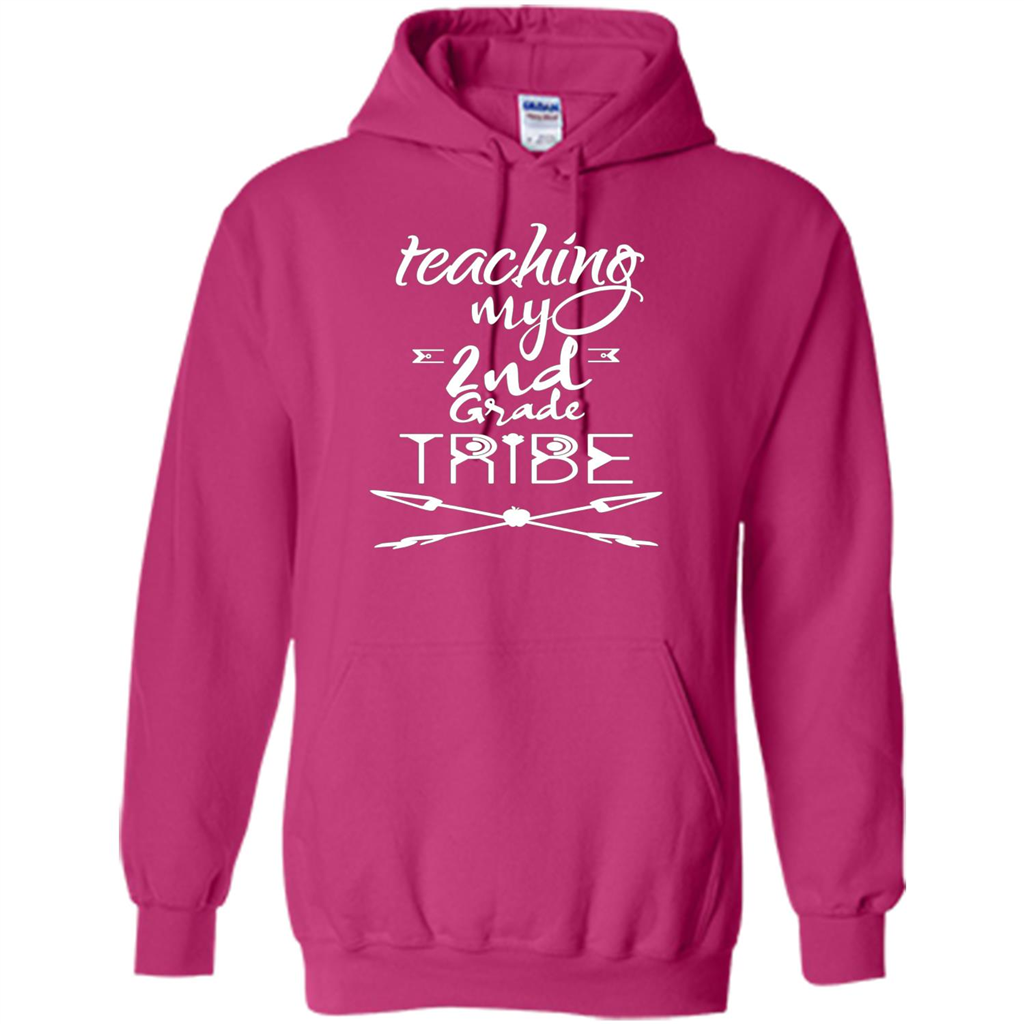 Back To School T-shirt Teaching My Second Grade Tribe Heliconia