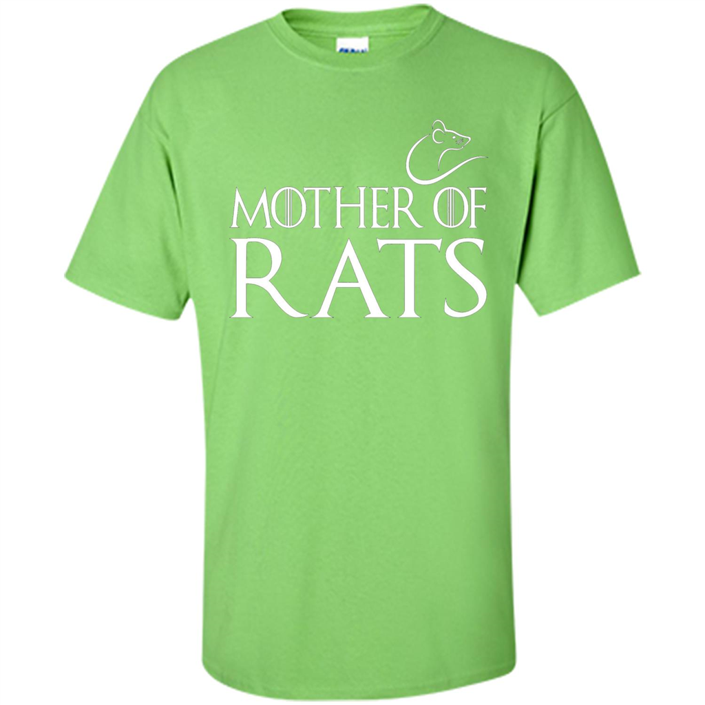 Mother's Day 2017 T-Shirt Mother Of Rats Hot Gifts Lime