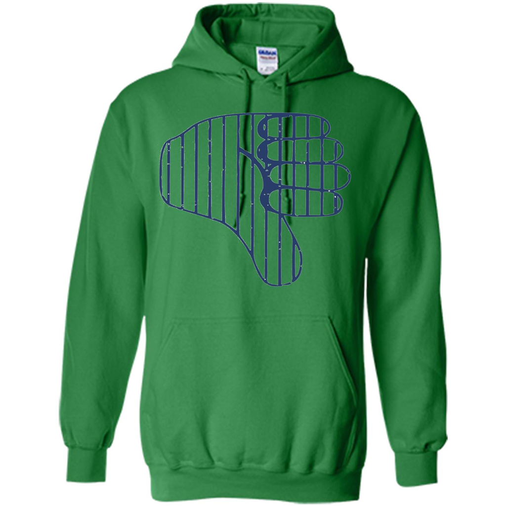 Baseball T-shirt Baseball Celebration Thumbs Down T-shirt Irish Green