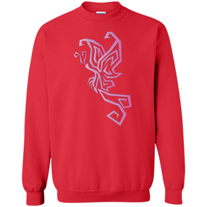 Beauty Butterfly T-shirt Red