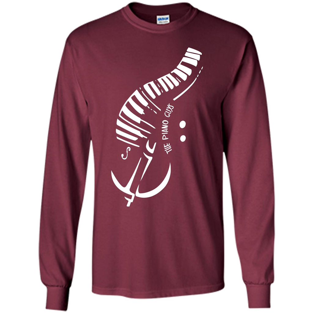 Piano Lover T-shirt The Piano Guys Maroon