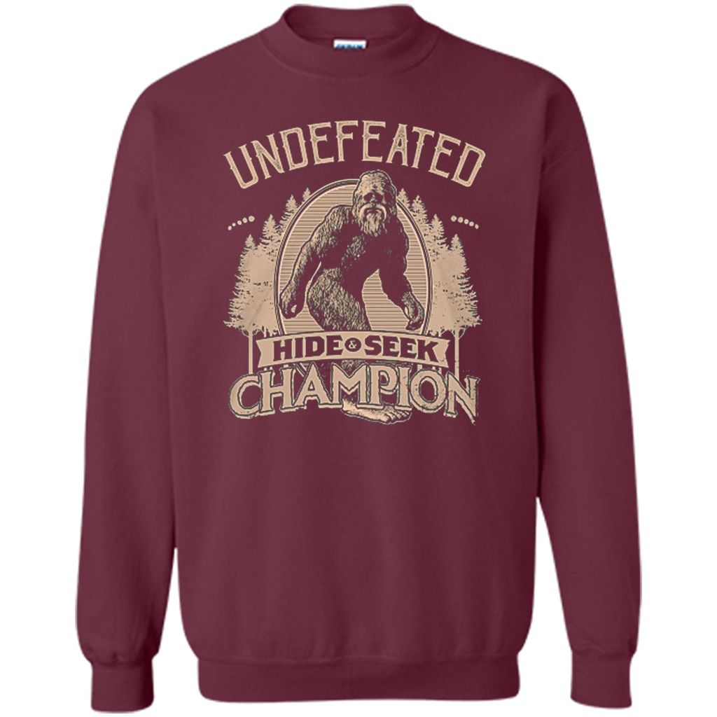 Undefeated Hide Seek Champion T-shirt Maroon