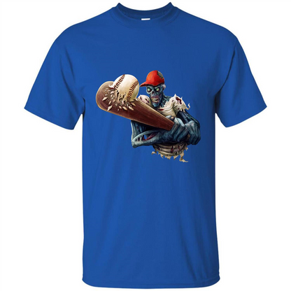 Zombie Baseball Halloween T-shirt