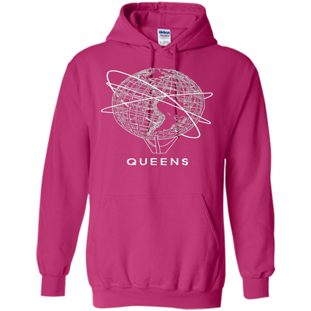 Queens New York Unisphere T-shirt Heliconia