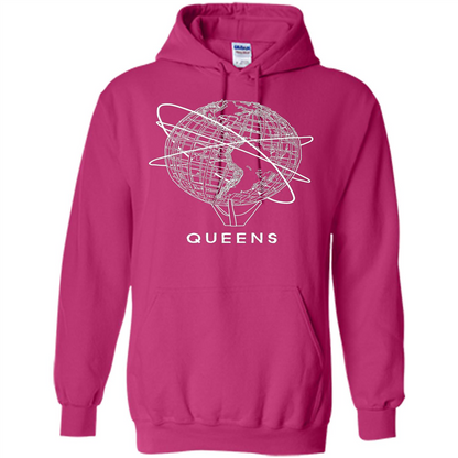 Queens New York Unisphere T-shirt Heliconia