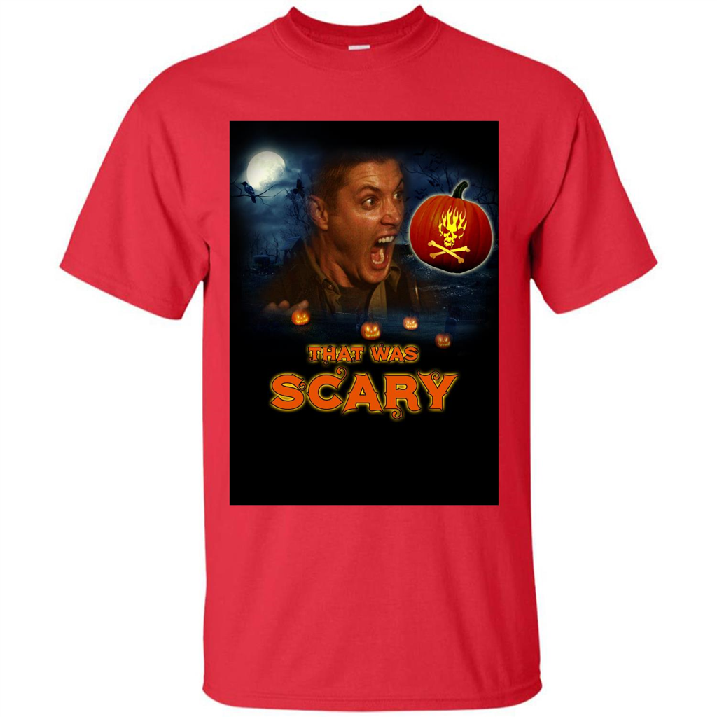 Halloween T-shirt That Was Scary T-shirt Red