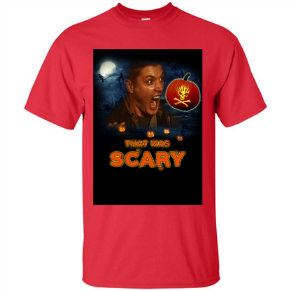 Halloween T-shirt That Was Scary T-shirt Red