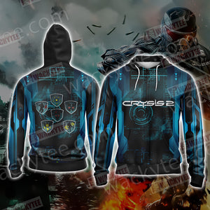 Crysis 2 Unisex Zip Up Hoodie Jacket