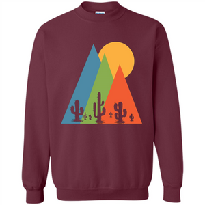Cactus, Mountain and Sun T-shirt