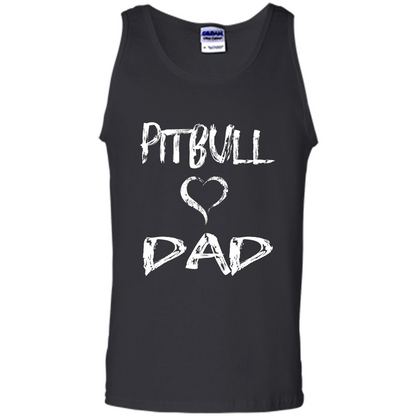 Pitbull Dad T-shirt Black