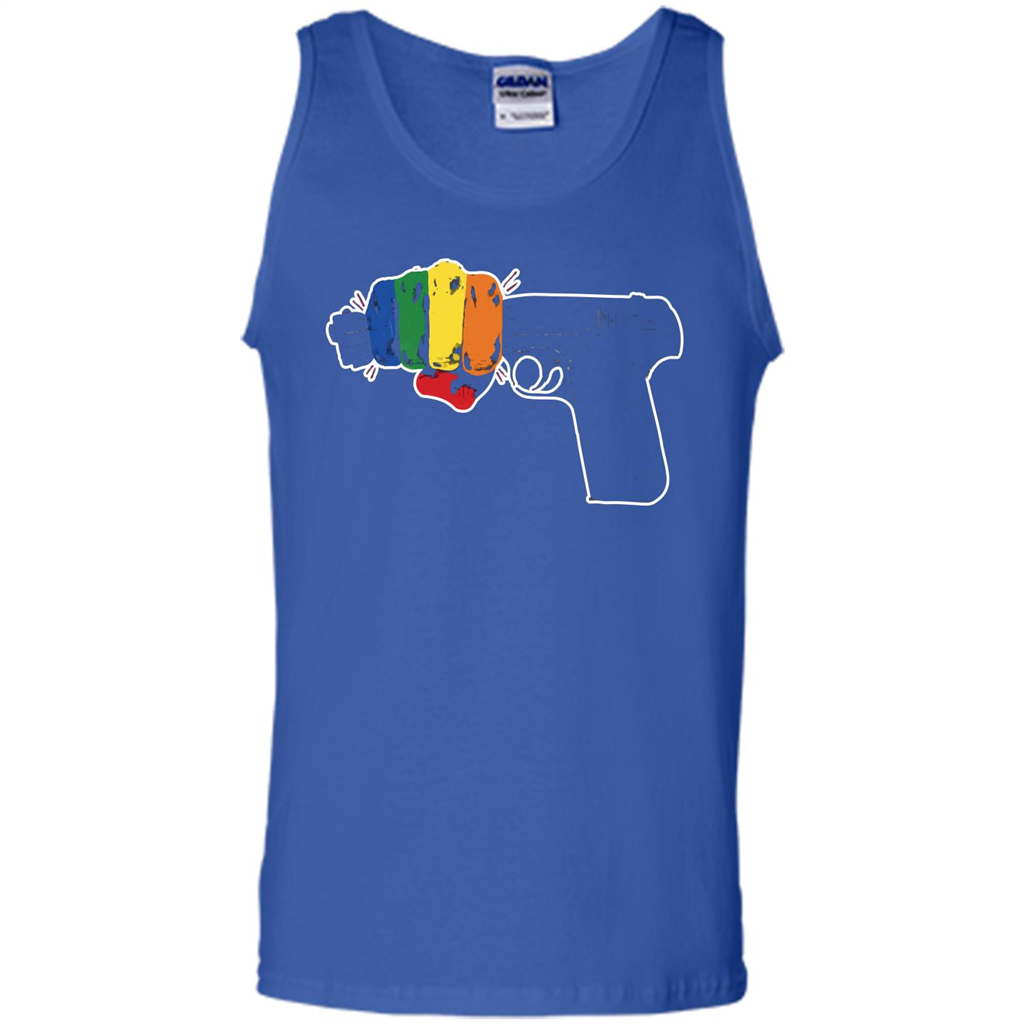 LGBT T-shirt Stop Gun Violence T-shirt Royal