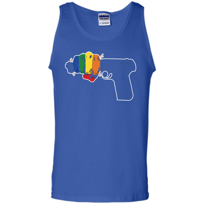 LGBT T-shirt Stop Gun Violence T-shirt Royal