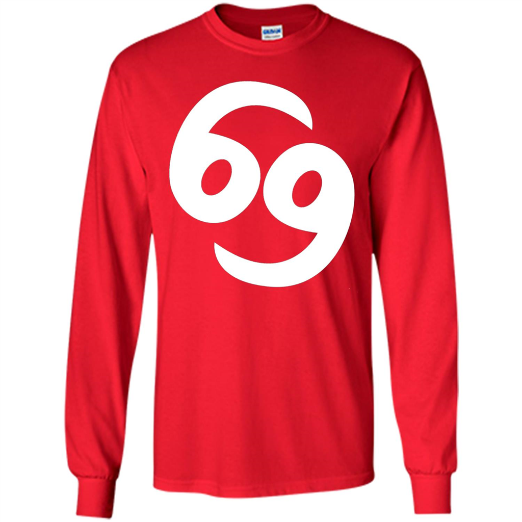 Cancer Zodiac T-shirt Red