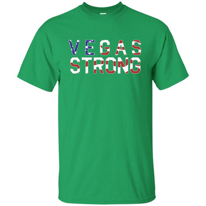Vegas Strong T-Shirt Irish Green