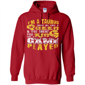 Taurus T-shirt Im A TaurusTreat Me Like A Queen T-shirt