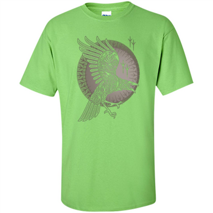 Raven Lover T-shirt Raven Lime