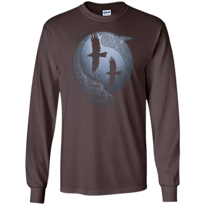Odin's Revens T-shirt Dark Chocolate