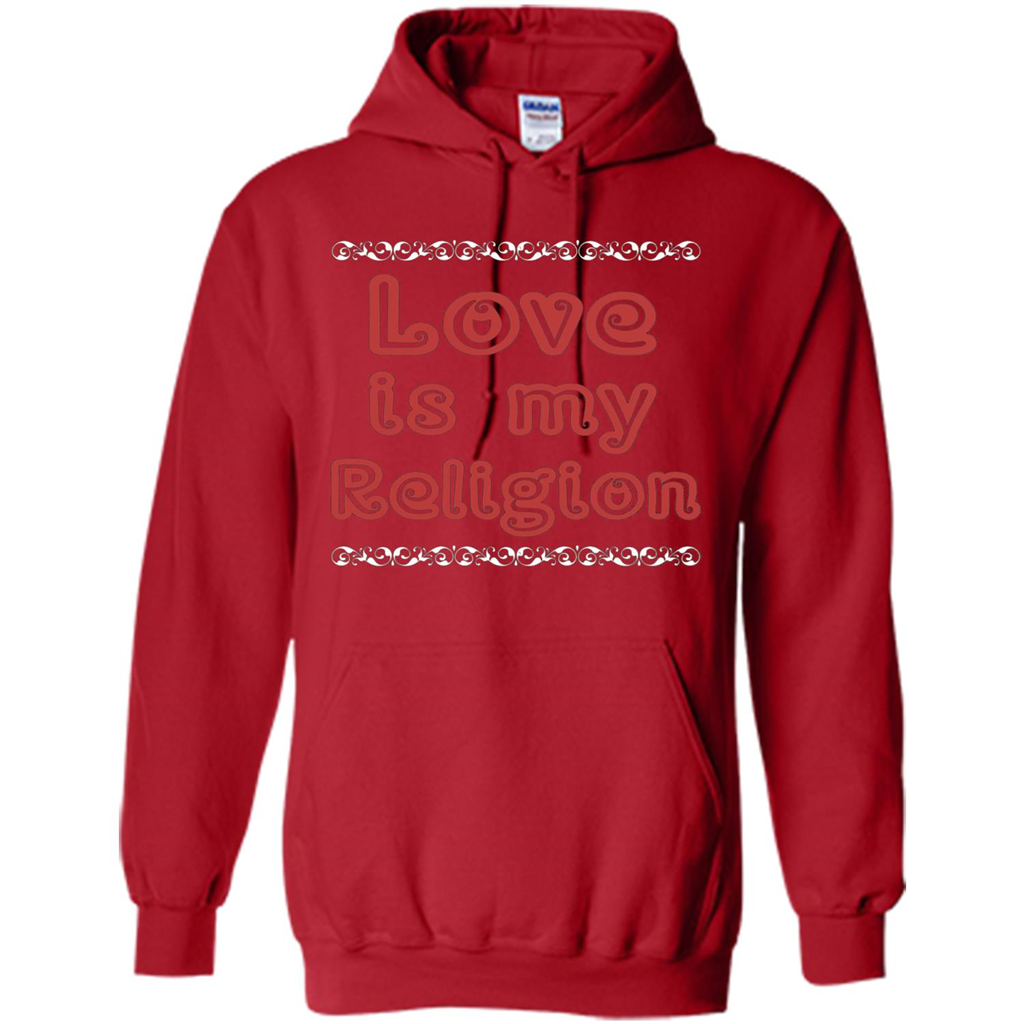 Love Is My Religion T-shirt Red