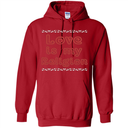 Love Is My Religion T-shirt Red