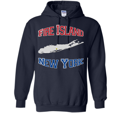 Fire Island New York T-shirt Navy