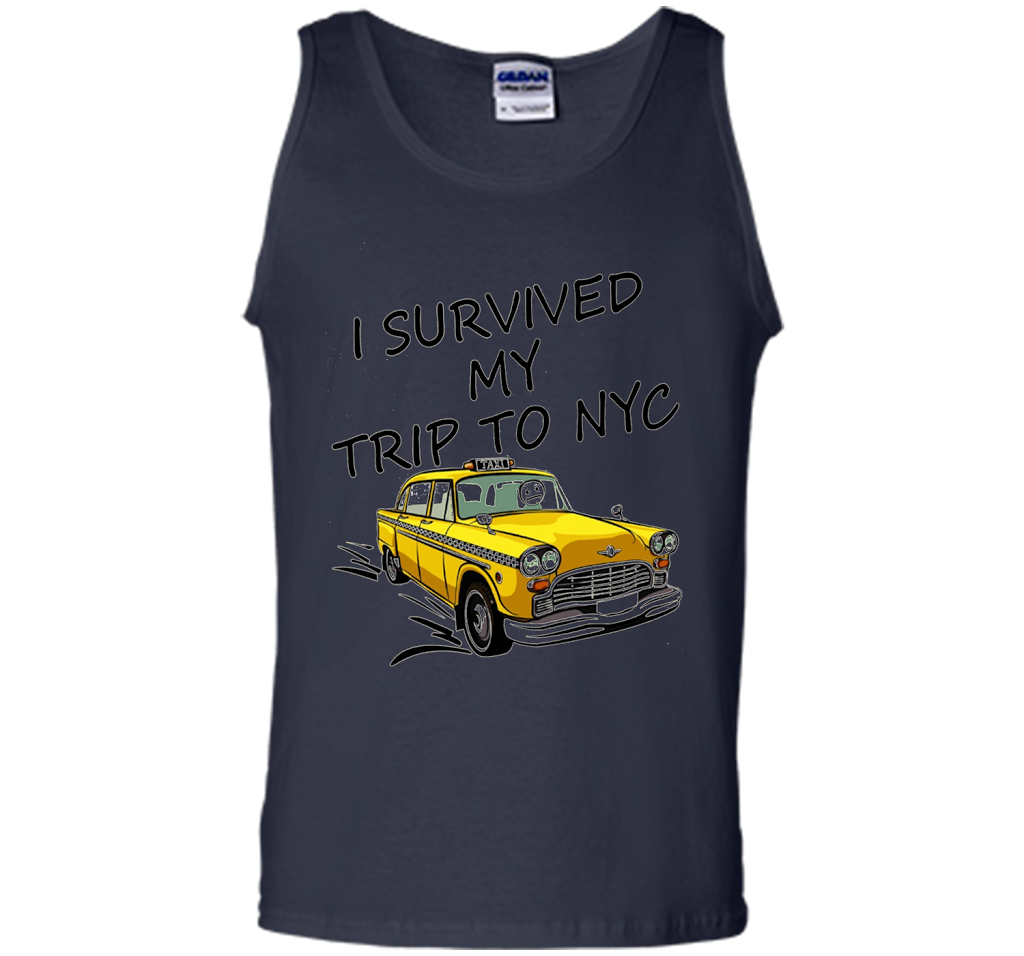I Survived My Trip To NYC T-Shirt t-shirt Navy