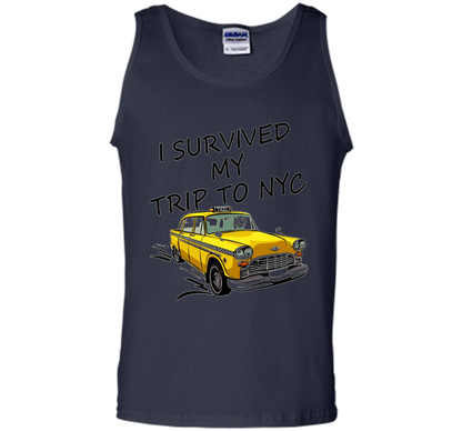 I Survived My Trip To NYC T-Shirt t-shirt Navy