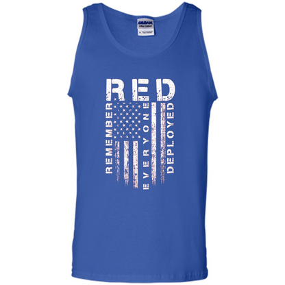 Red Friday - Remember Everyone Veteran Deployed T-shirt Royal