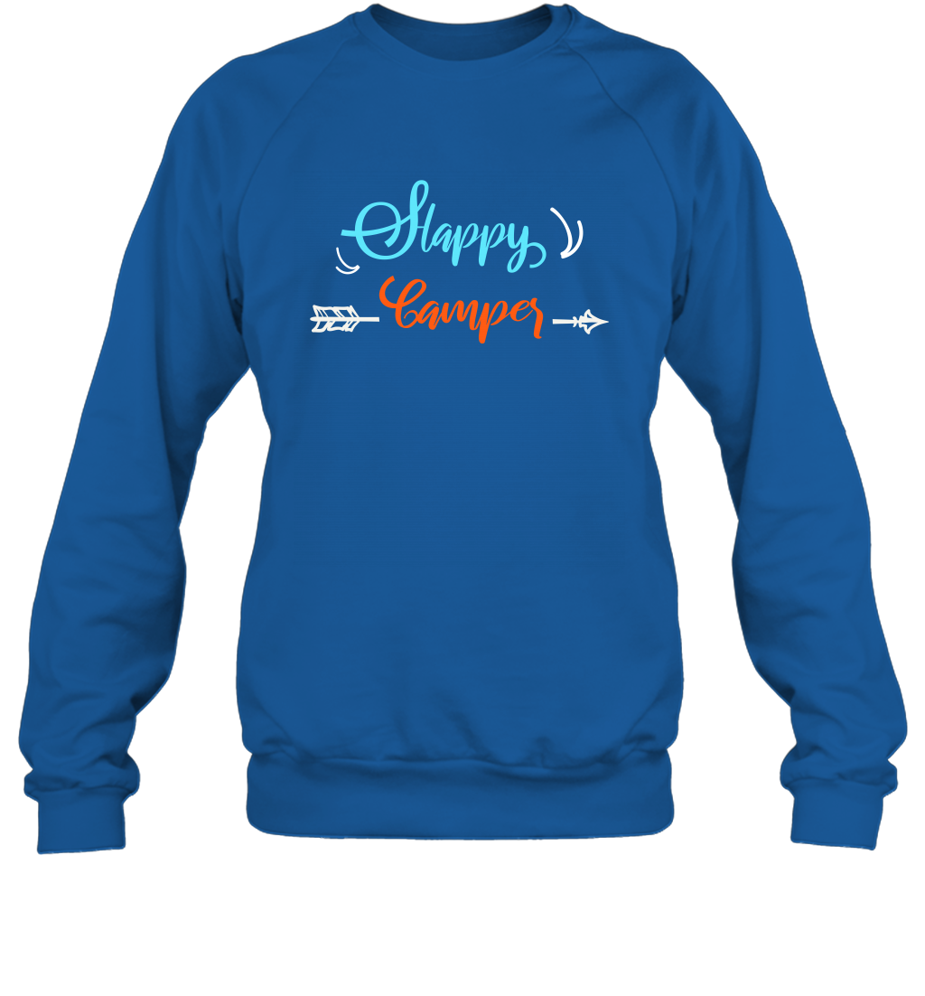 Happy Camper Shirt Sweatshirt Sweatshirt Royal