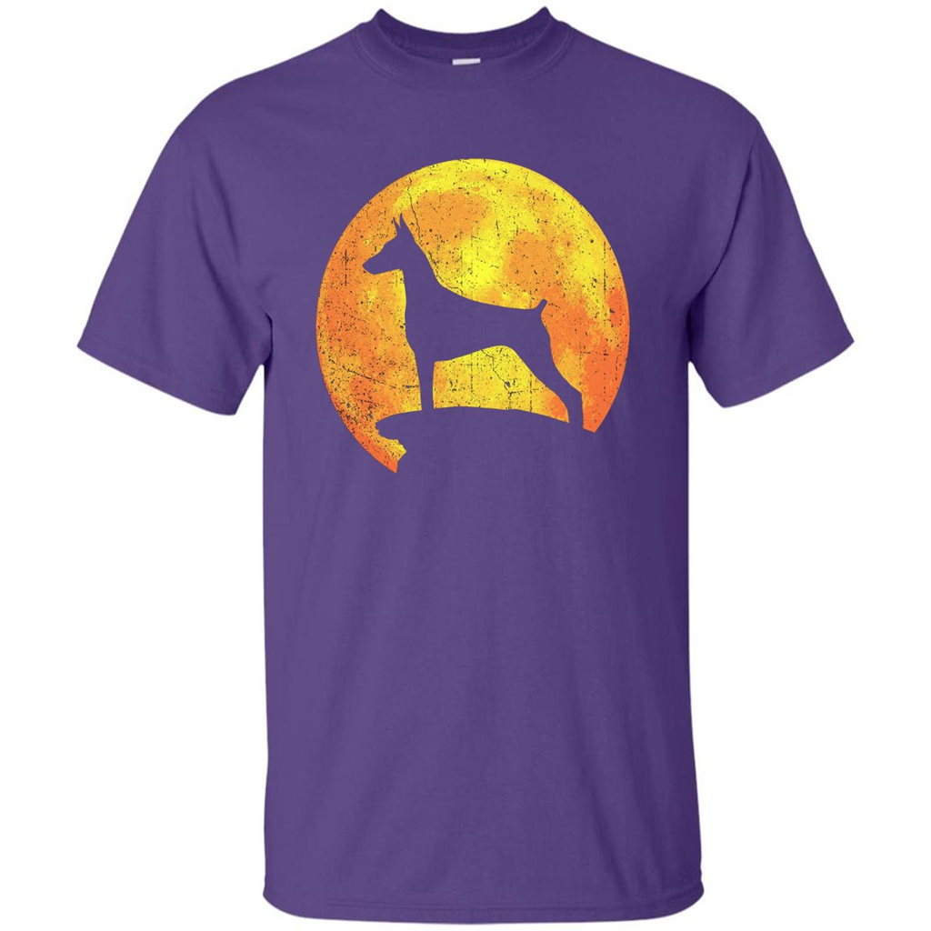 Dog Orange Halloween Costume T-shirt Purple