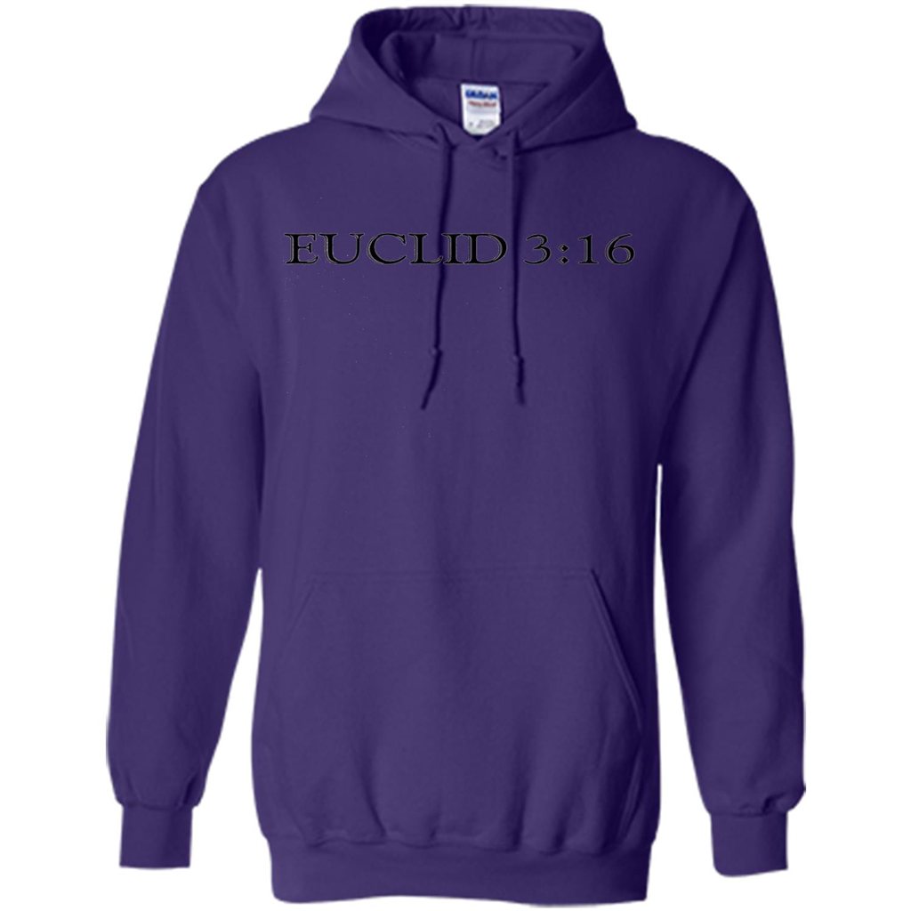 Euclid 3:16 T-shirt Purple