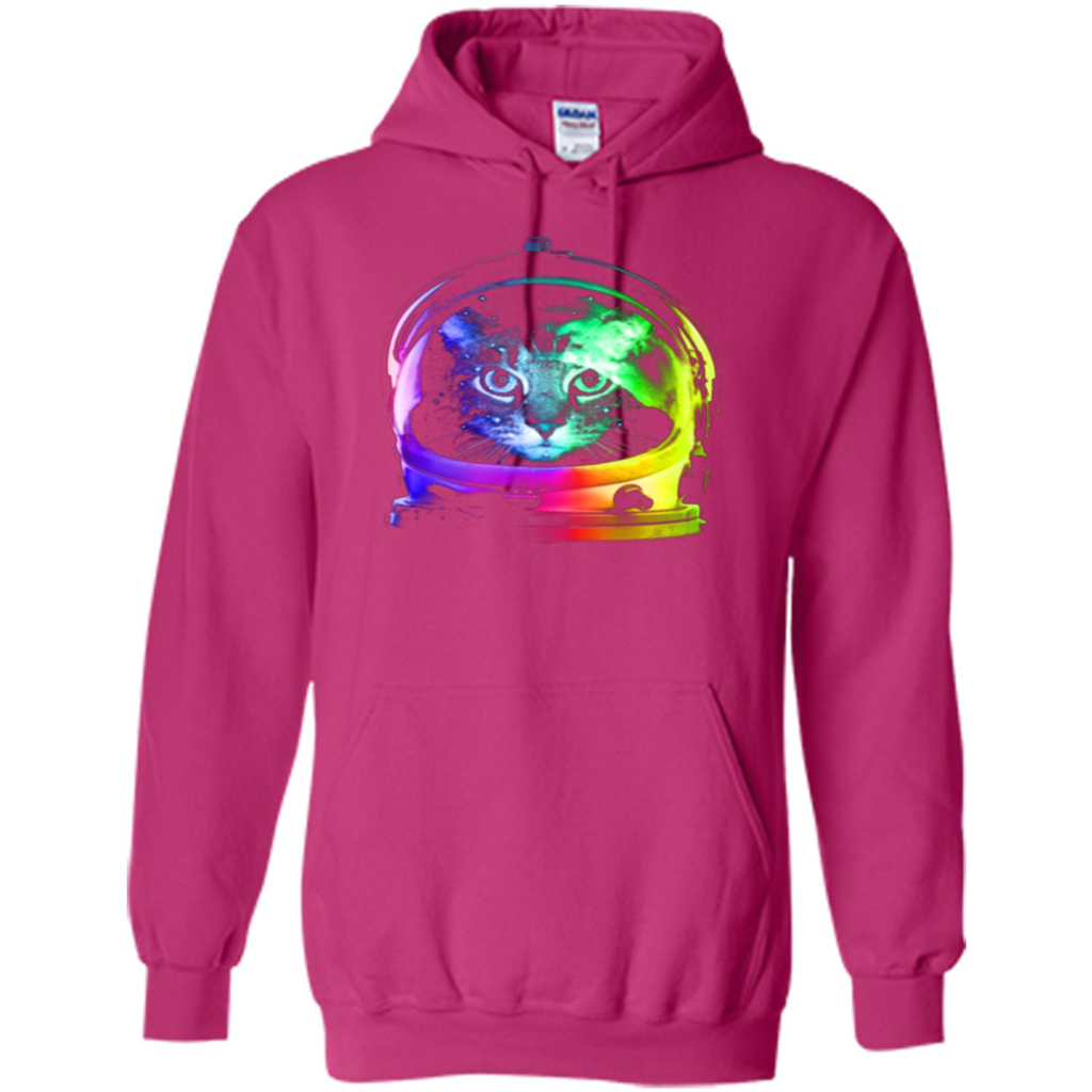 Astronaut Cat T-shirt Heliconia