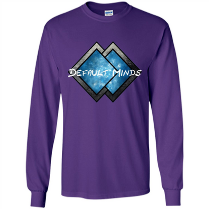 Music T-shirt Default Minds T-shirt Purple