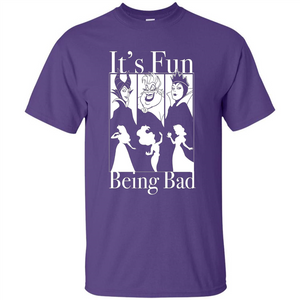 Princess It's Fun Being Bad T-shirt