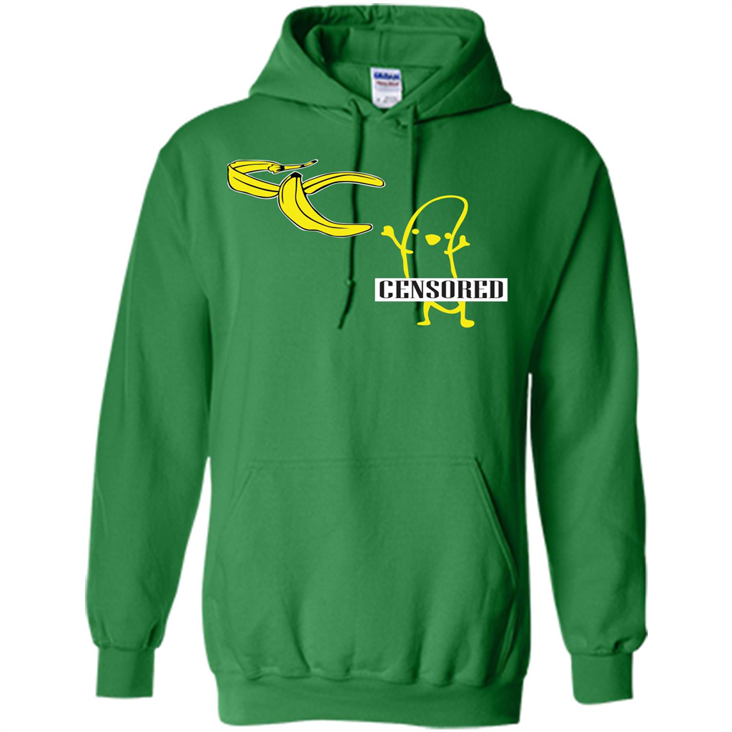 Banana T-shirt Censored T-shirt Irish Green