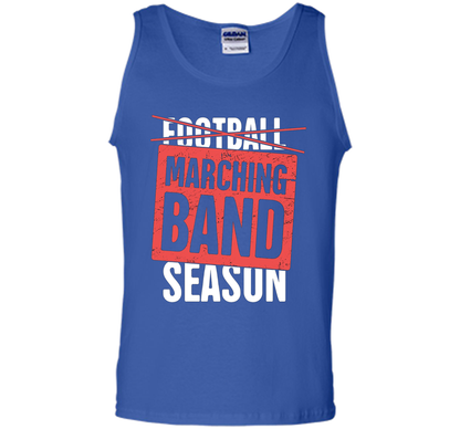 It's Marching Band Season Not Football T-shirt Royal
