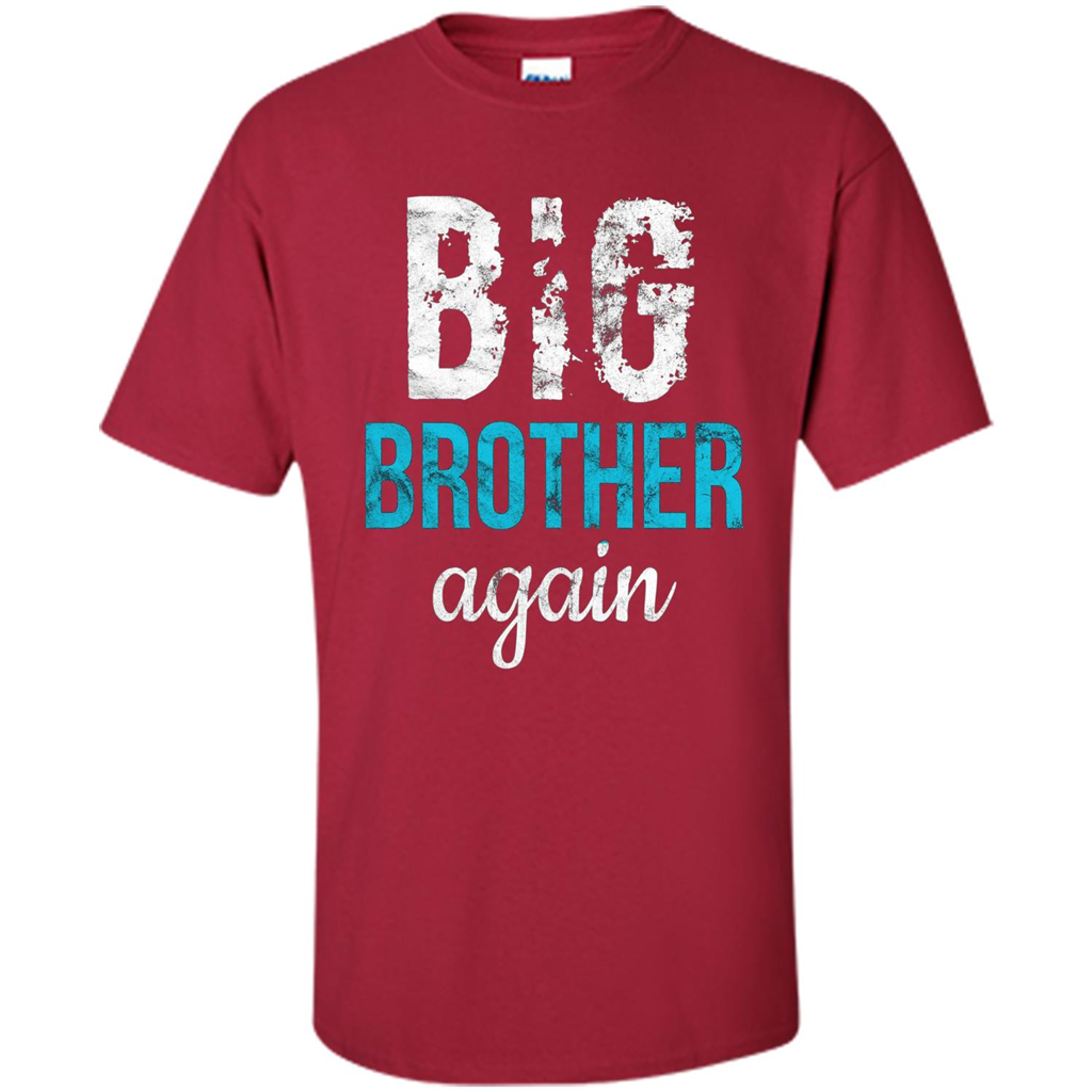Big Brother Again Distressed T-shirt Cardinal