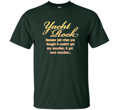 Yacht Rock Music T-Shirt Forest Green