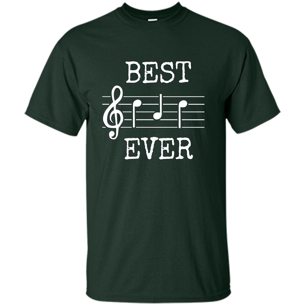 Fathers Day T-shirt Best Dad Ever Forest Green